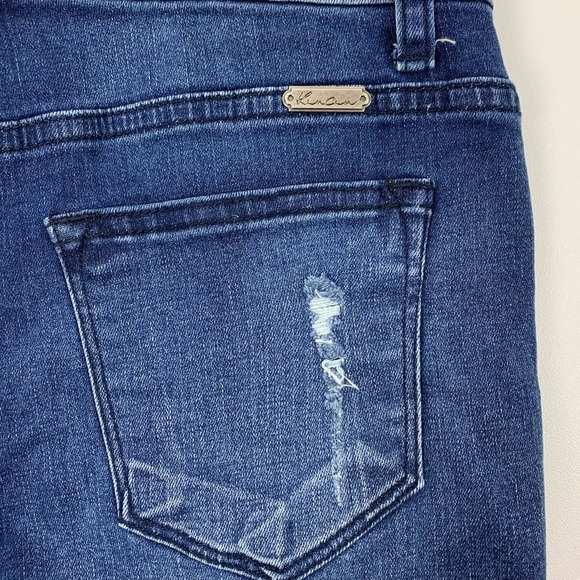 KanCan Distressed High Rise Cuttoff Denim Shorts S - Picture 3 of 9